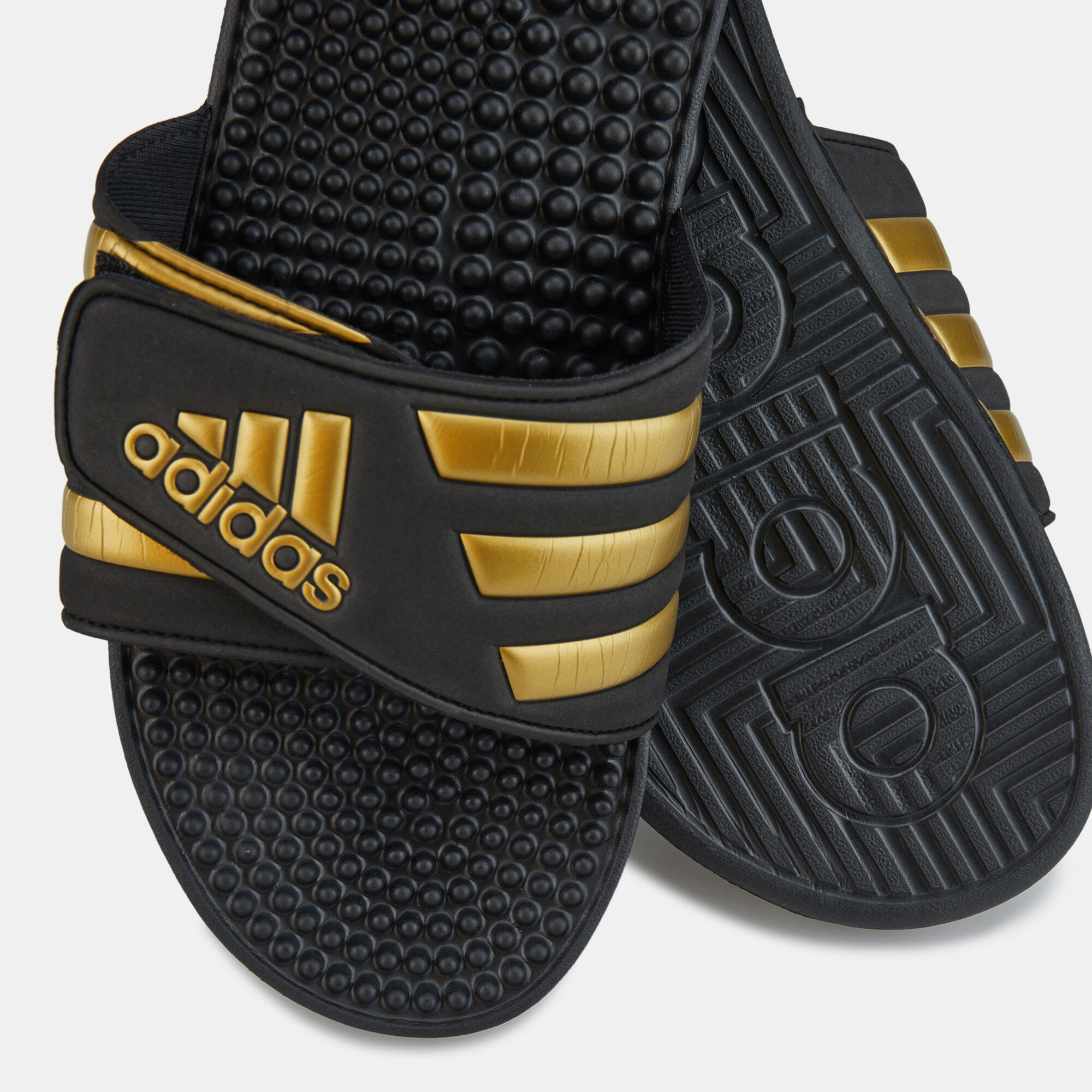 Adissage Slides Black adidas in Kuwait SSS