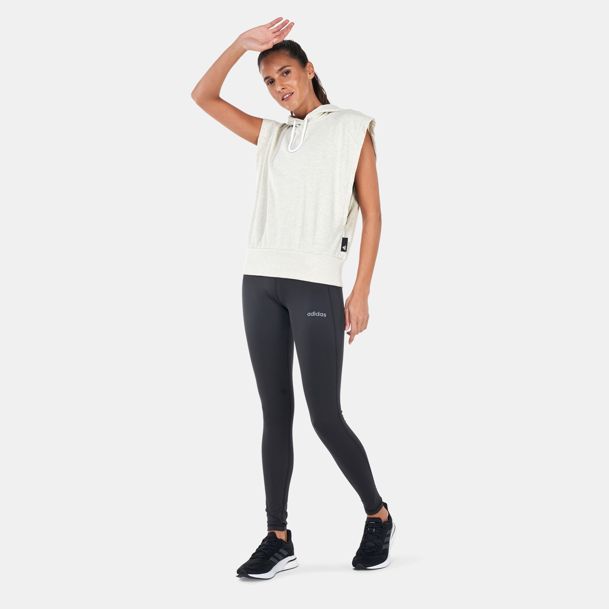 Buy adidas Women s Studio Lounge Hoodie Green in Kuwait SSS