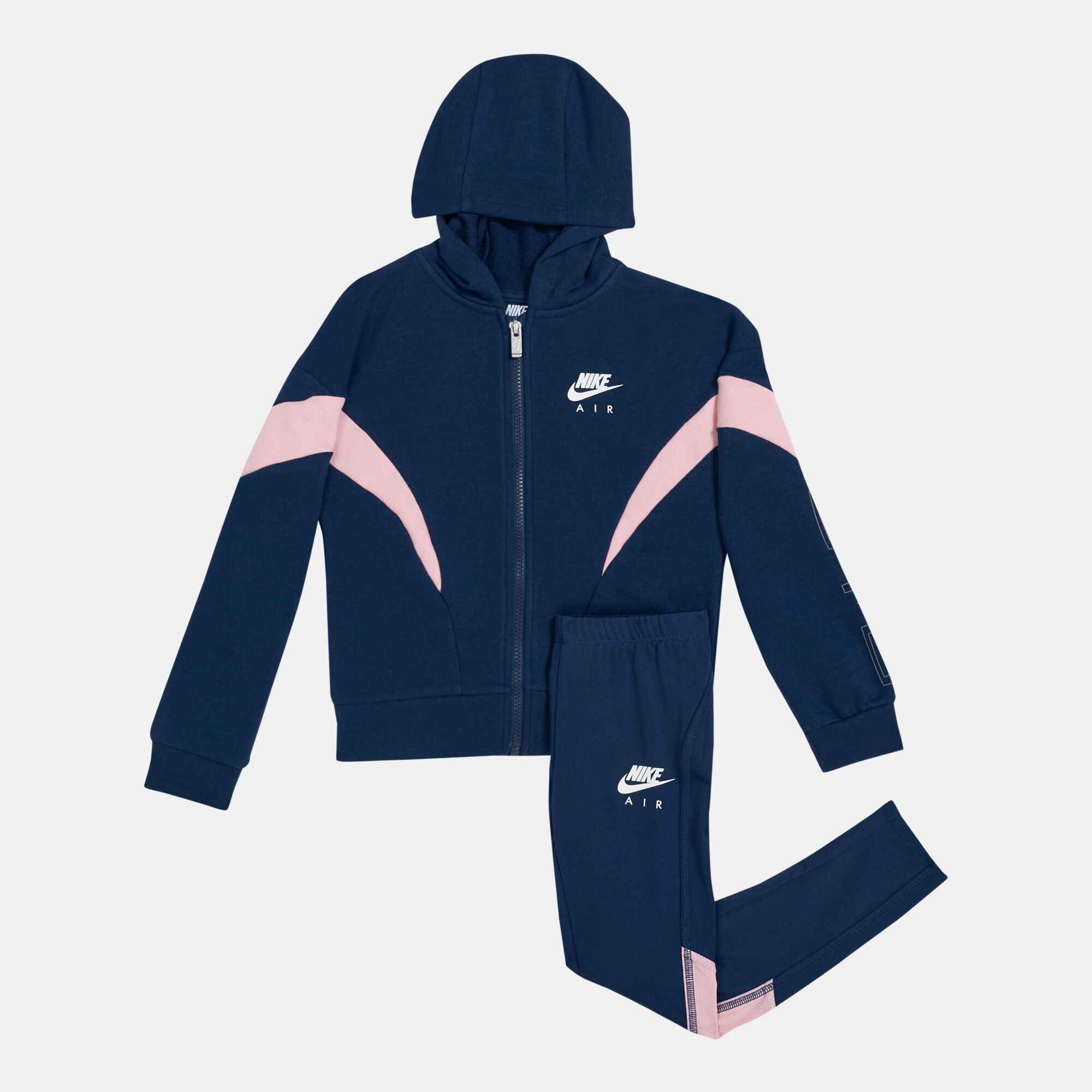 Kids Hoodie and Leggings Set Blue Nike in Kuwait SSS