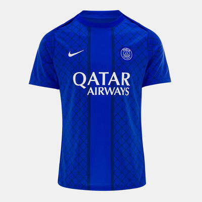 Nike Men's Paris Saint-Germain Academy Pro Home Pre-Match Football Top Blue