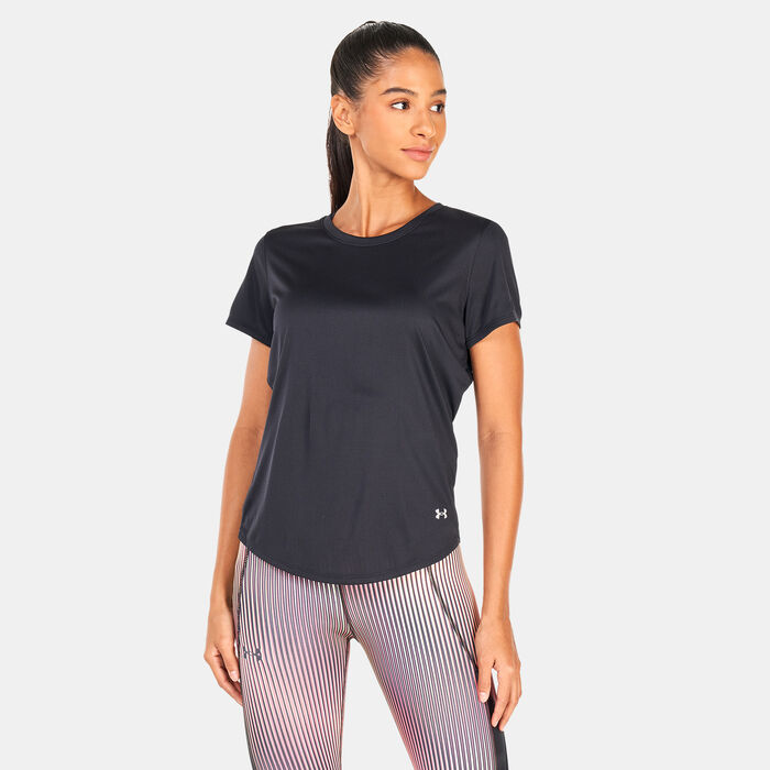 Under Armour Women's UA Speed Stride 2.0 T-Shirt Black image number 0