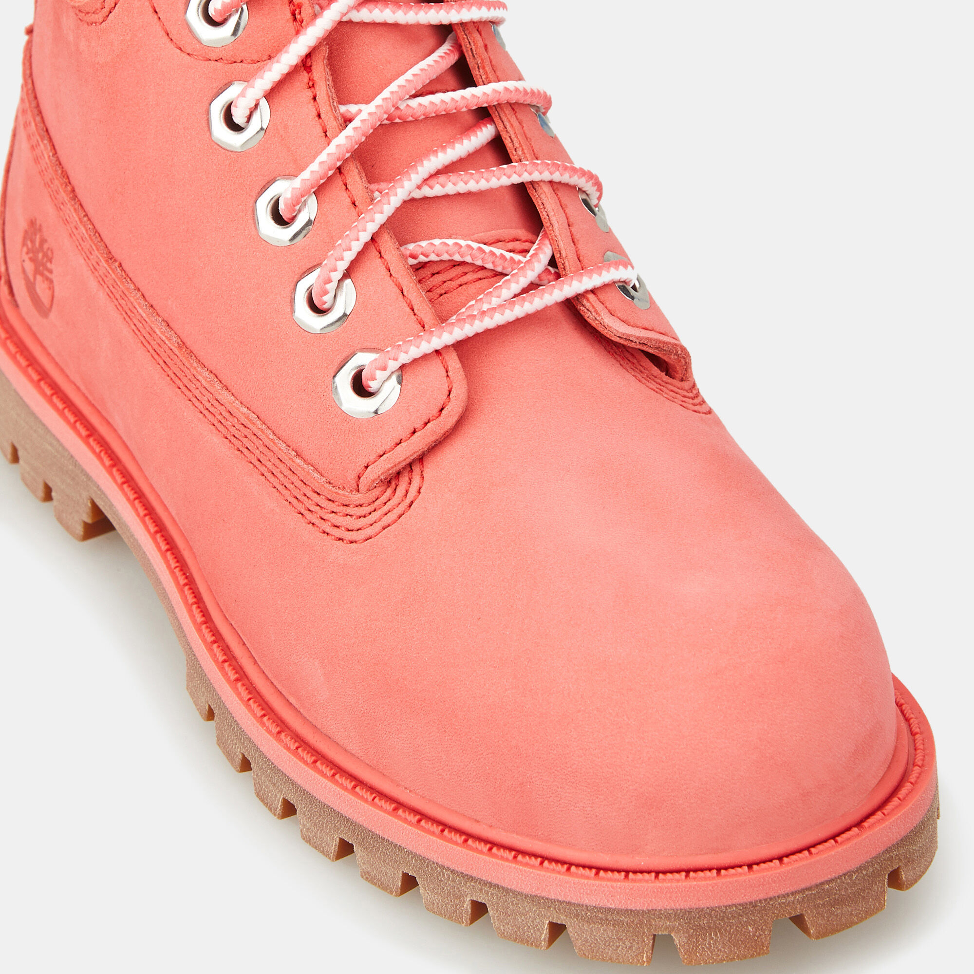 Junior pink timberland boots online
