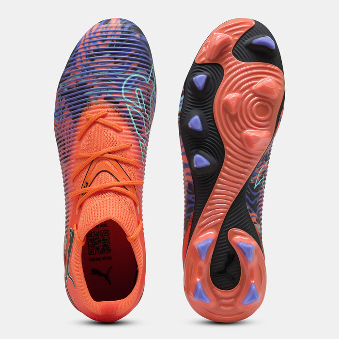 PUMA Men's FUTURE 8 Match Creativity Multi-Ground Football Shoes Black image number 3