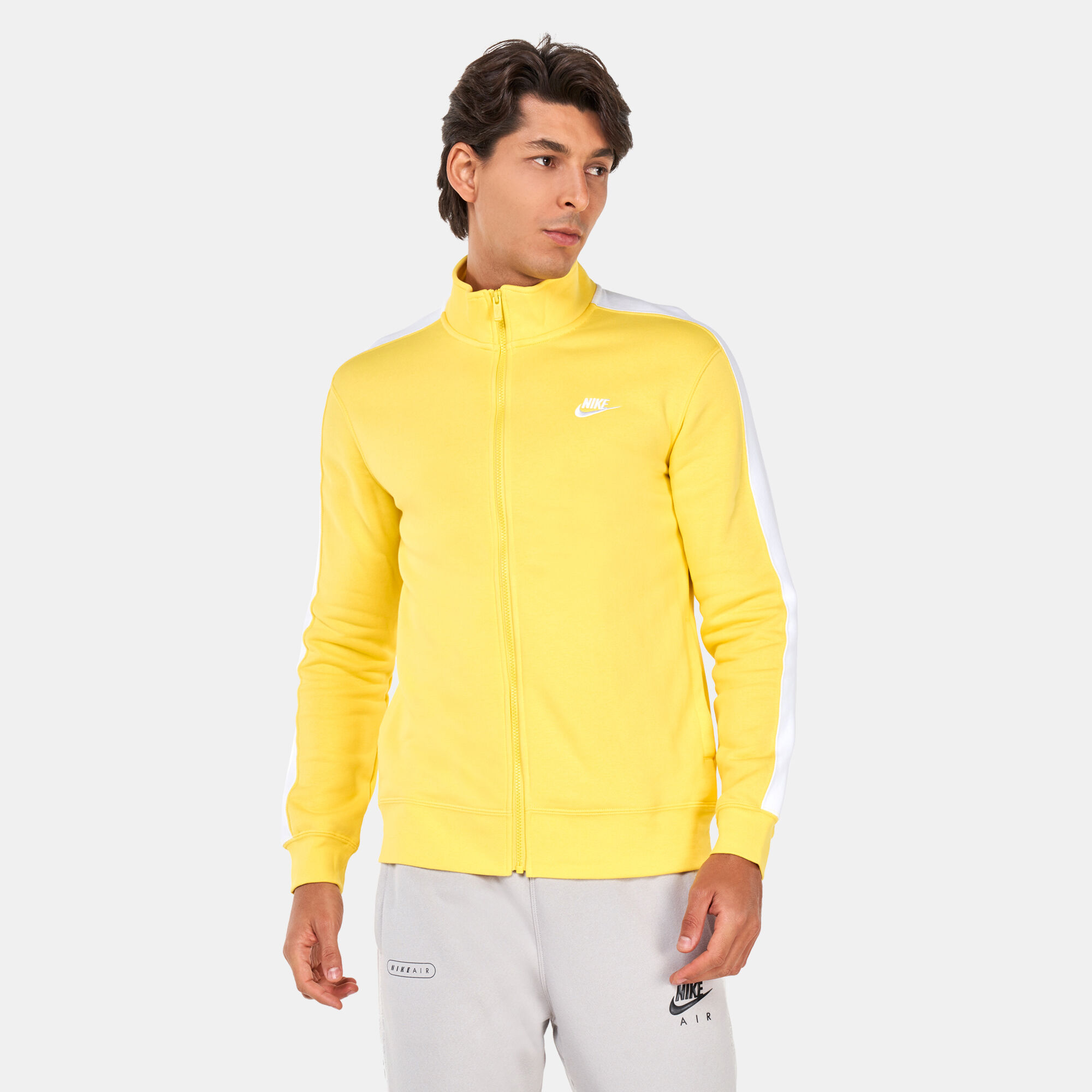 Men s Sportswear Club Track Jacket Yellow Nike in Kuwait SSS