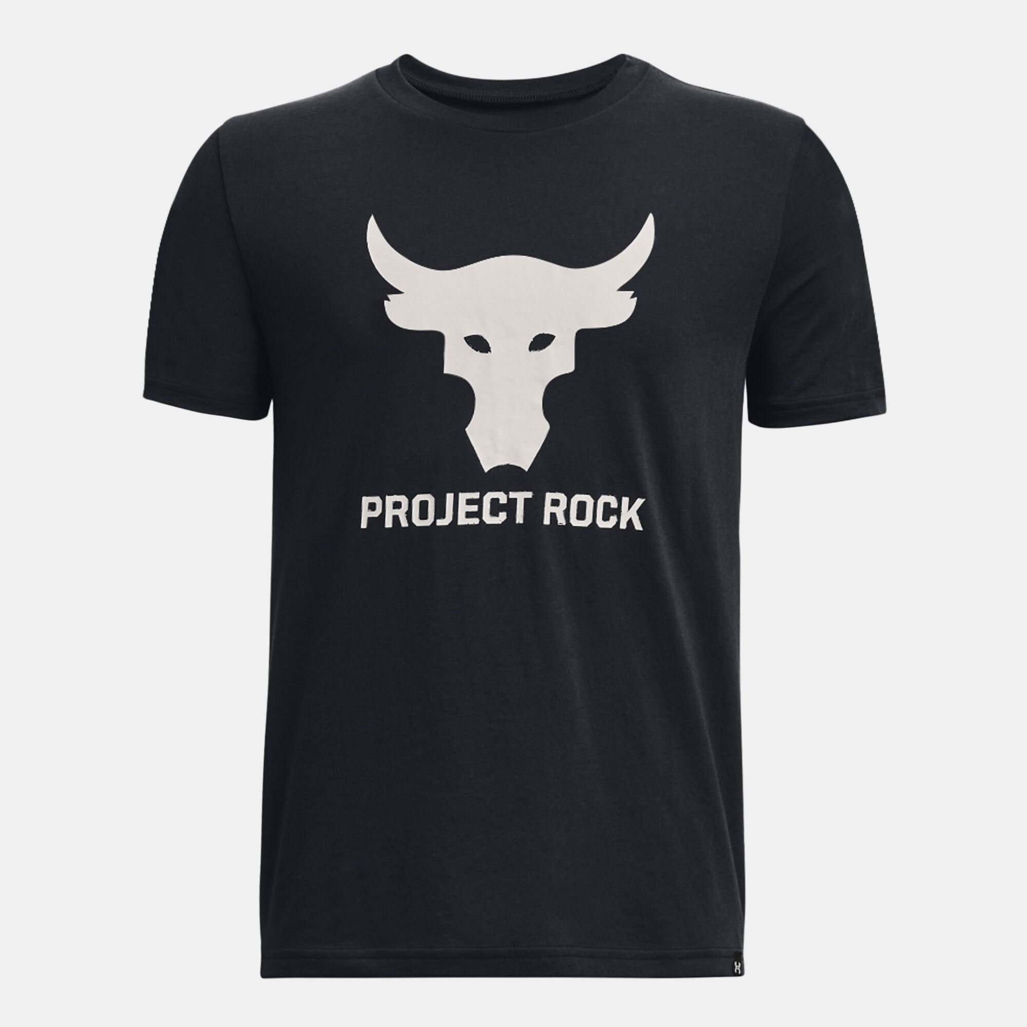Kids Project Rock Brahma Bull T Shirt Black Under Armour in Kuwait SSS