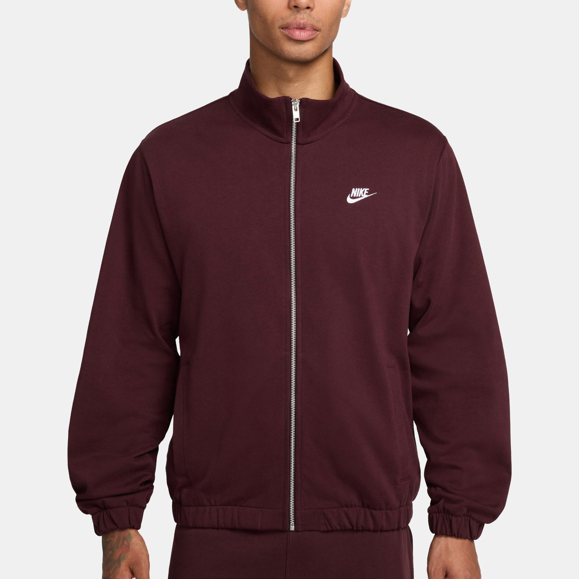 Maroon nike jacket sales