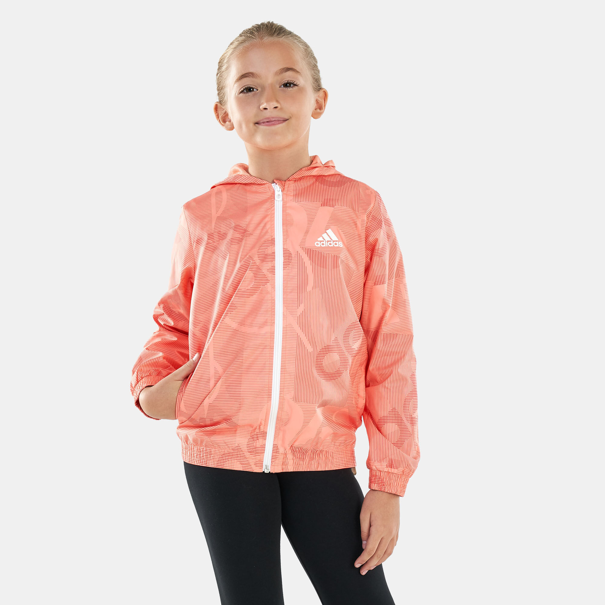 adidas Kids Windbreaker Hoodie in Kuwait SSS