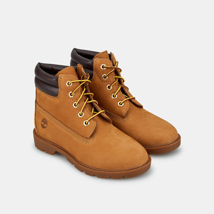 Timberland Kids’ 6-Inch Water-Resistant Basic Boot Yellow image number 1