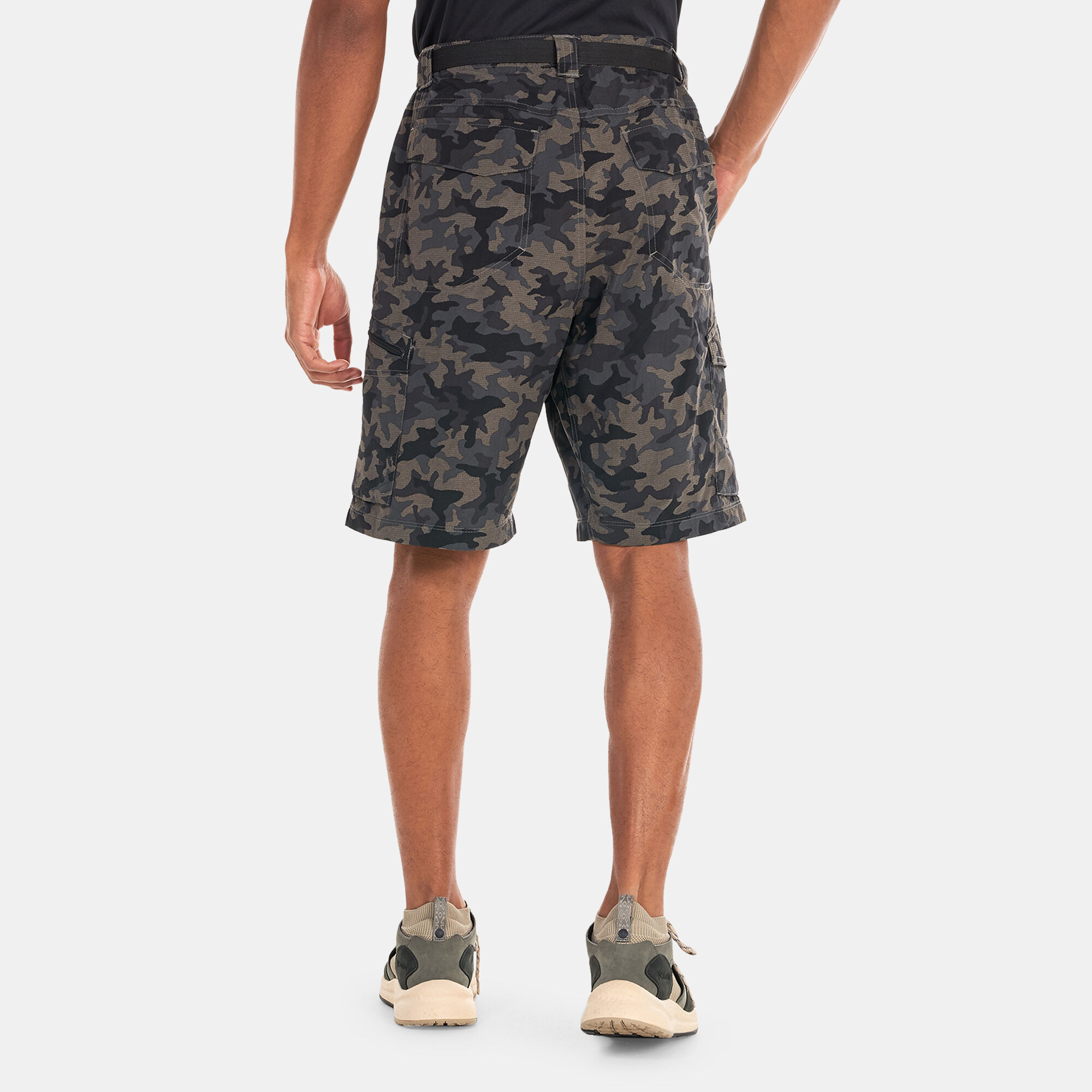 Buy Columbia Silver Ridge Printed Cargo Shorts Black in Kuwait SSS