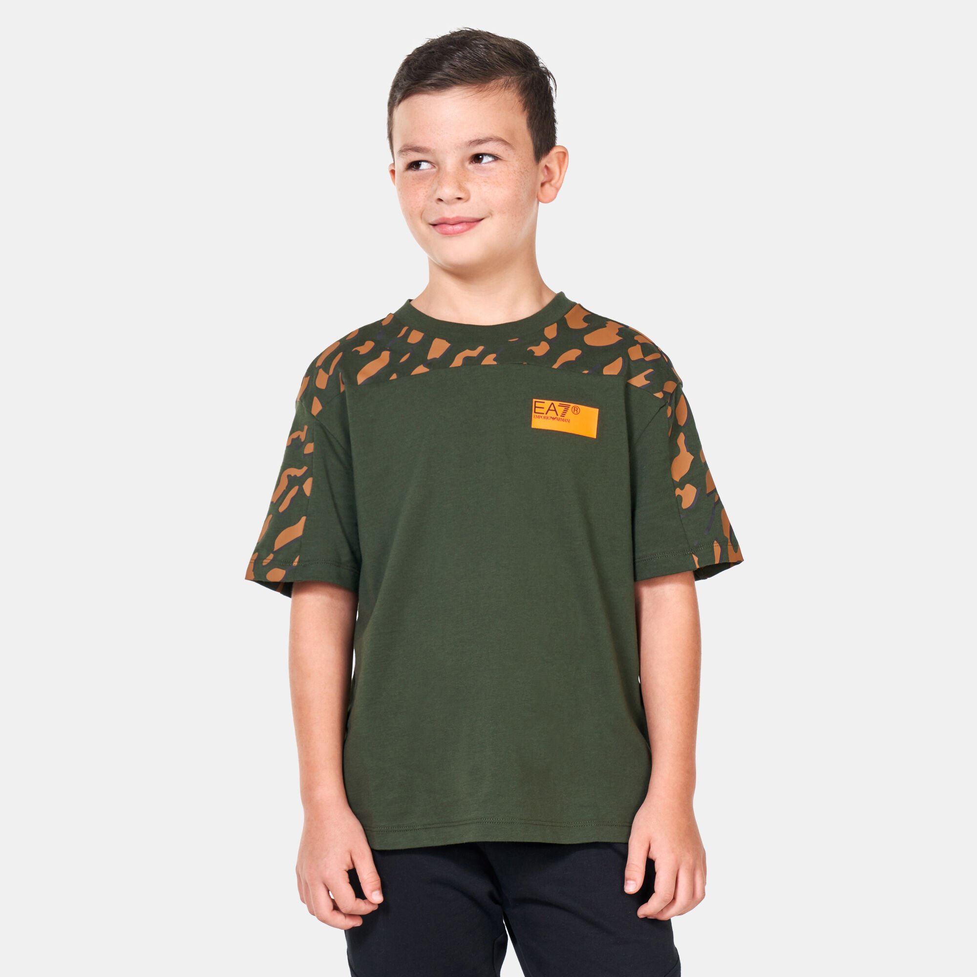 Ea7 camo t shirt deals