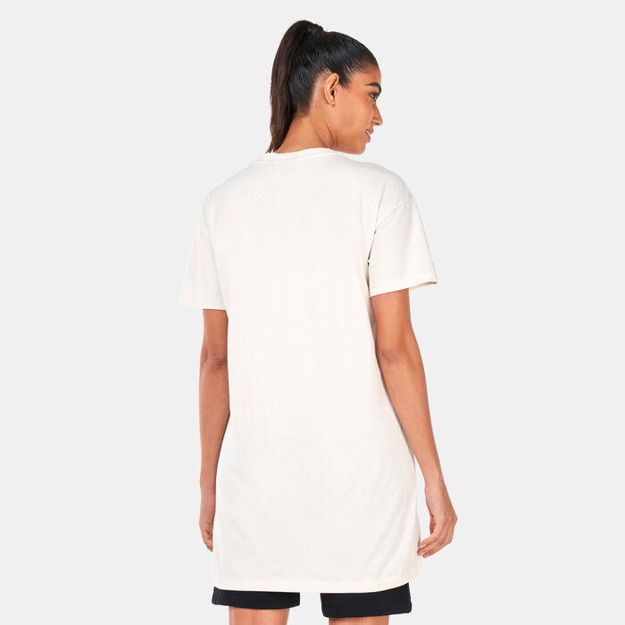 Napapijri Women's S-Box Long T-Shirt White image number 1