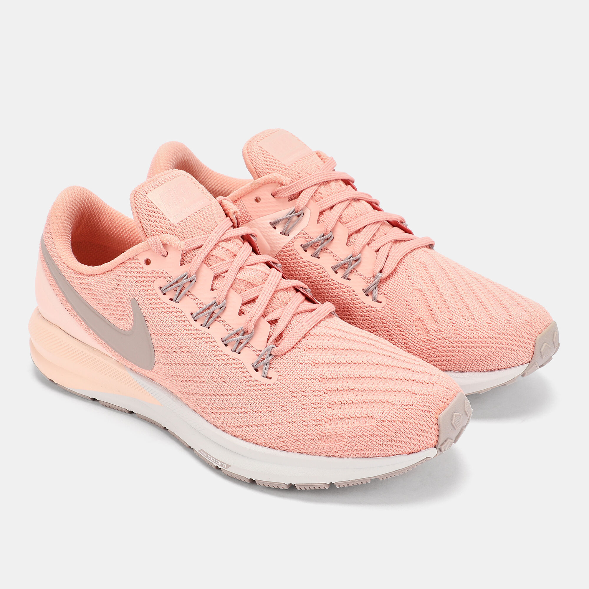 Buy Nike Women s Air Zoom Structure 22 Running Shoe Grey in Kuwait