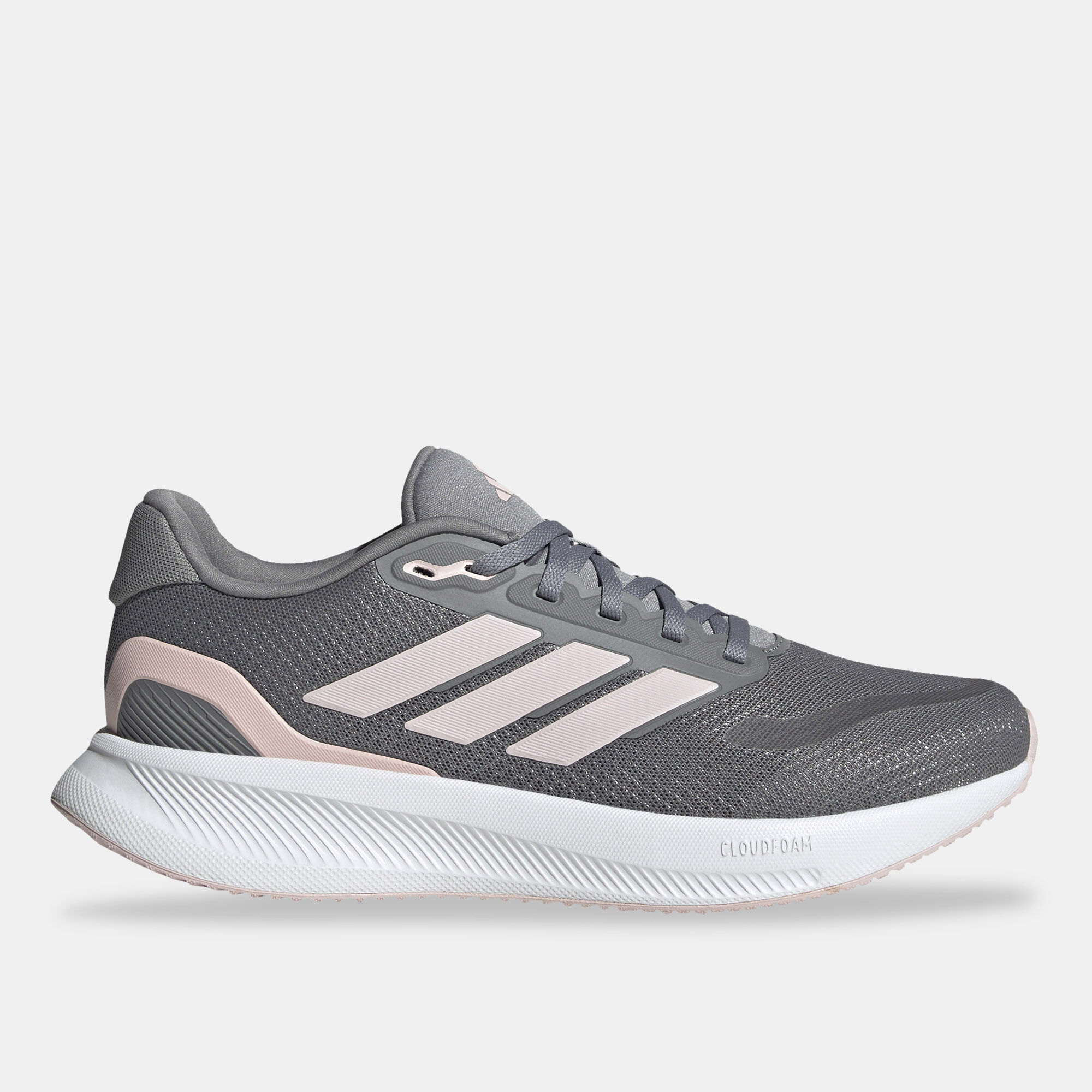 Grey adidas womens running shoes top