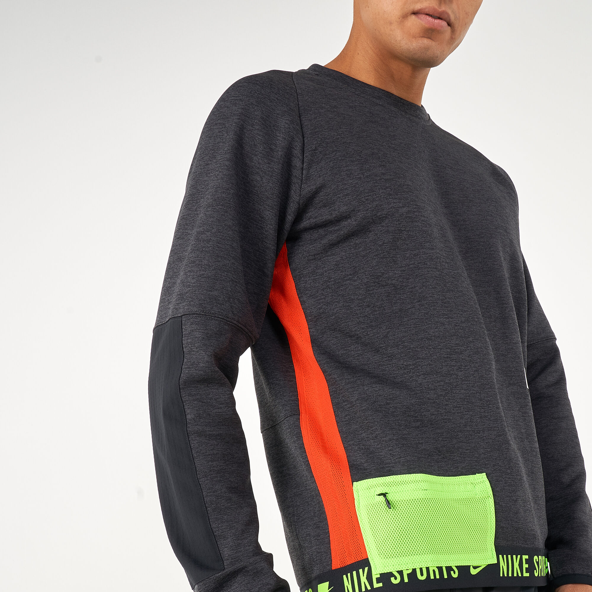 Nike therma long discount sleeve t shirt mens