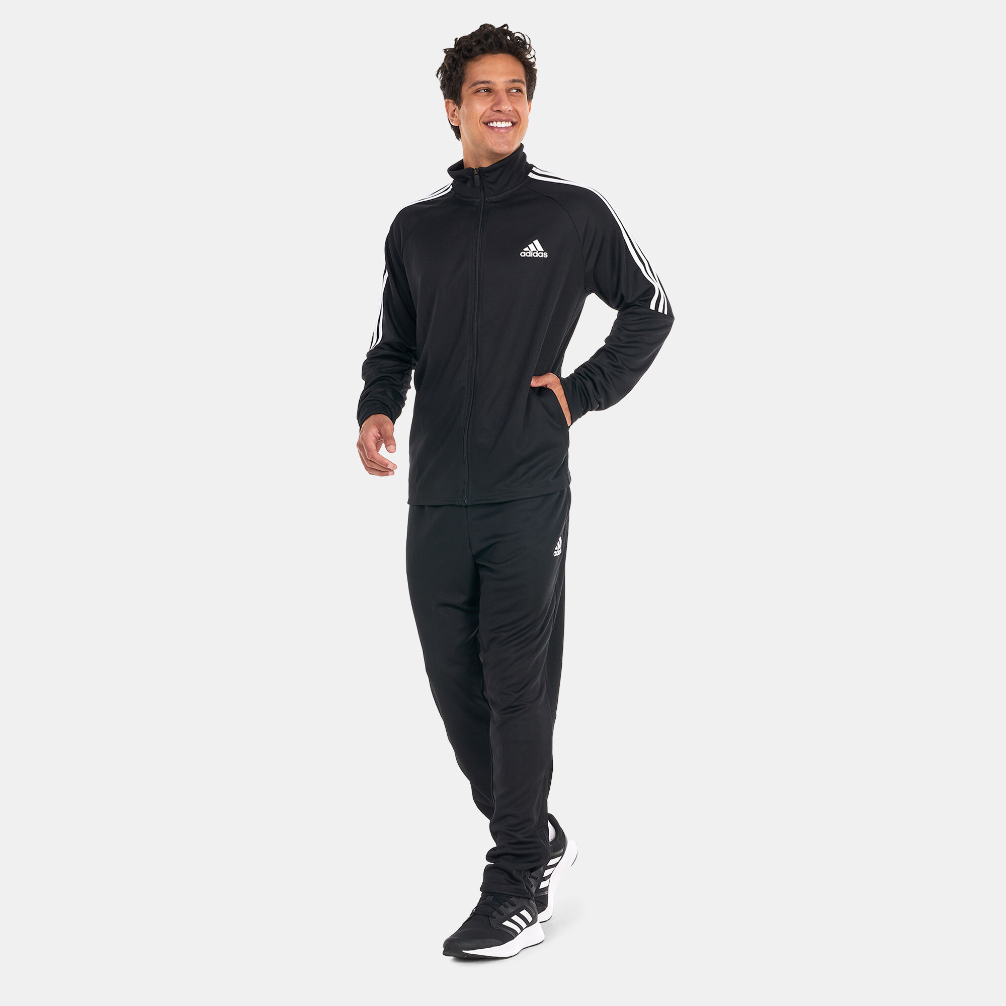 Adidas football tracksuit discount