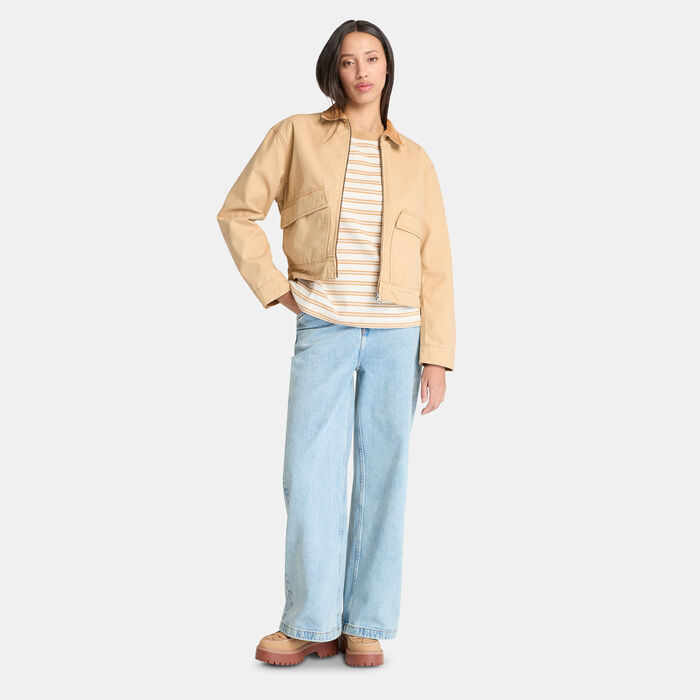 Timberland Women's Dunstan T-Shirt Yellow image number 2