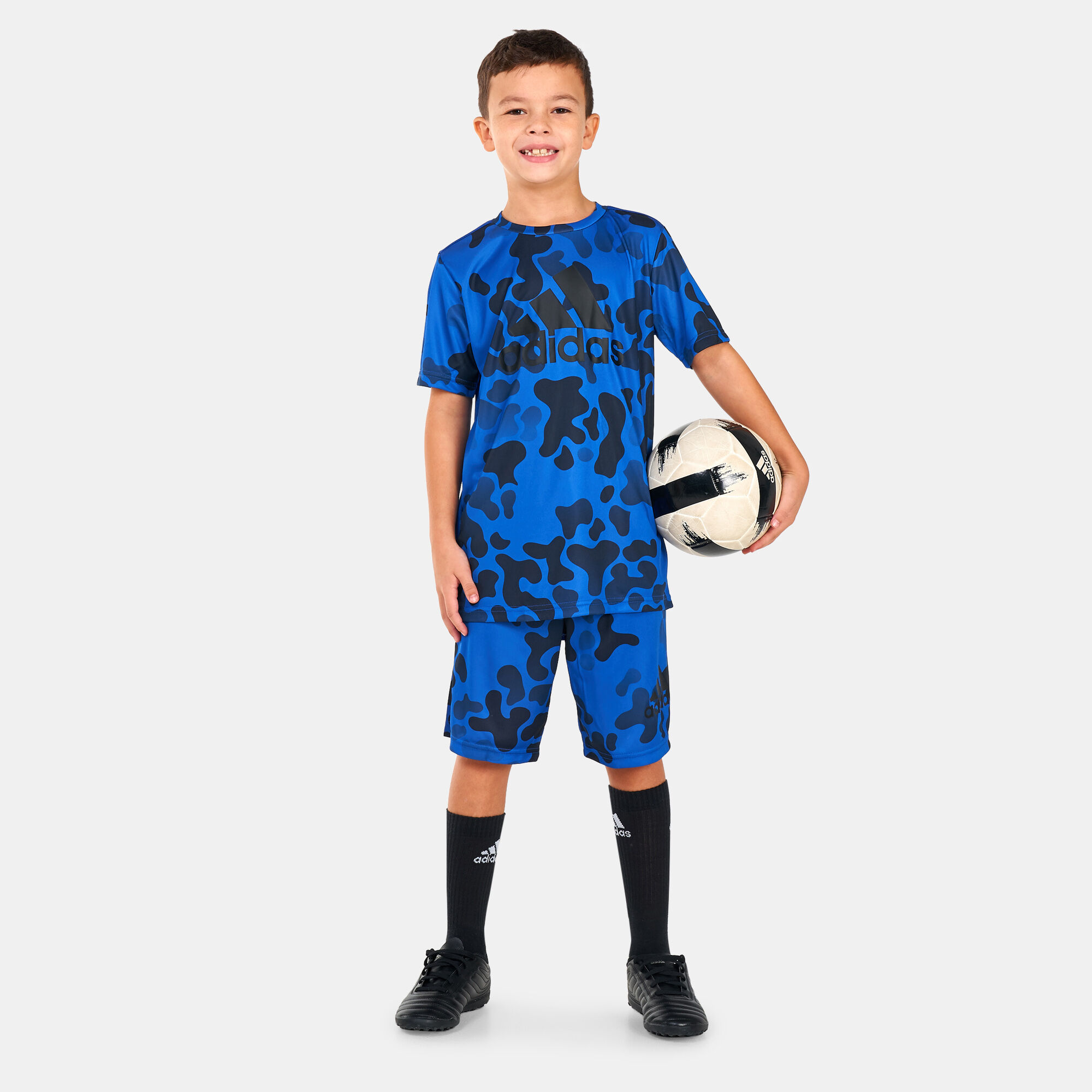 Kids Designed To Move Camo Shorts