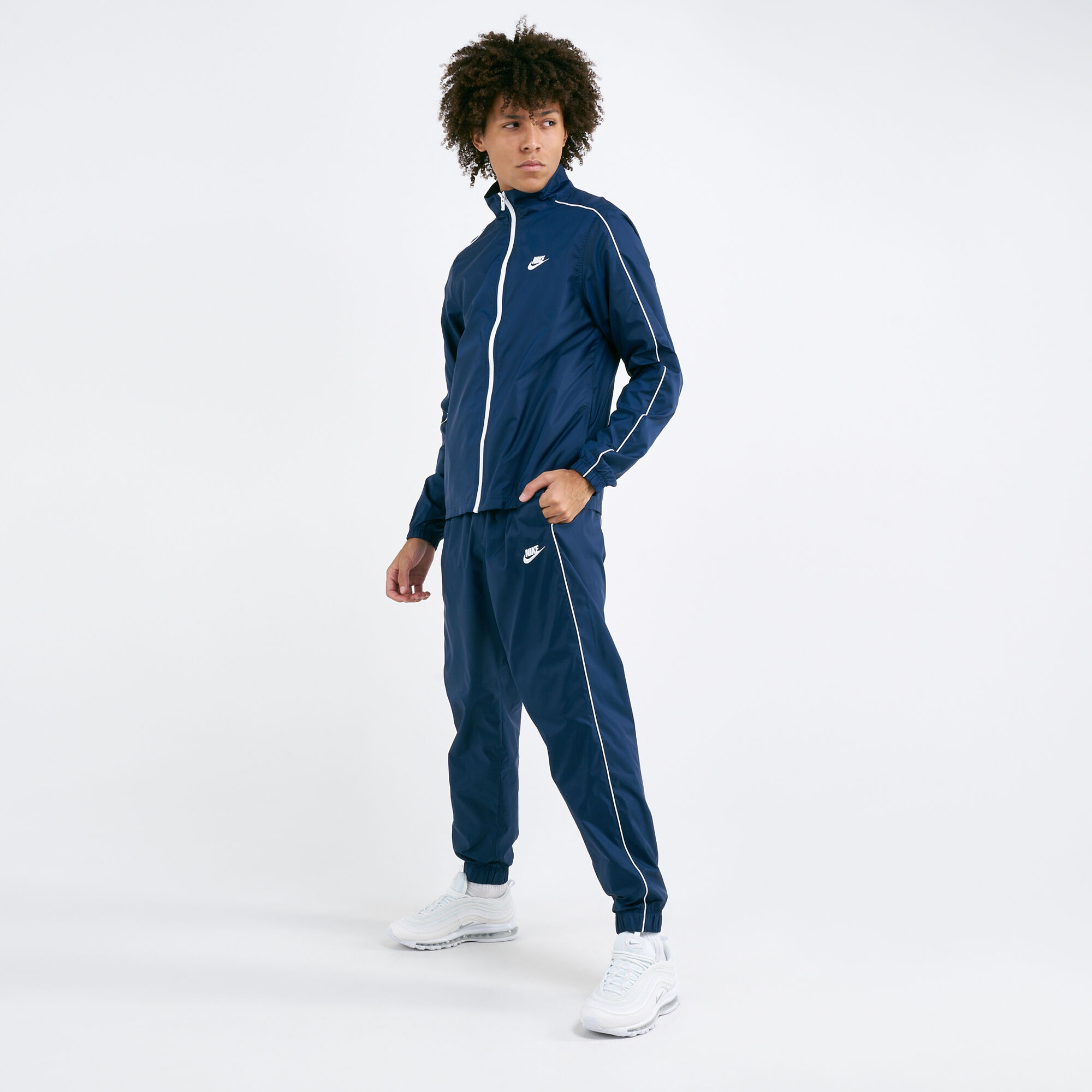 Buy Nike Men s Sportswear Basic Tracksuit Blue in Kuwait SSS