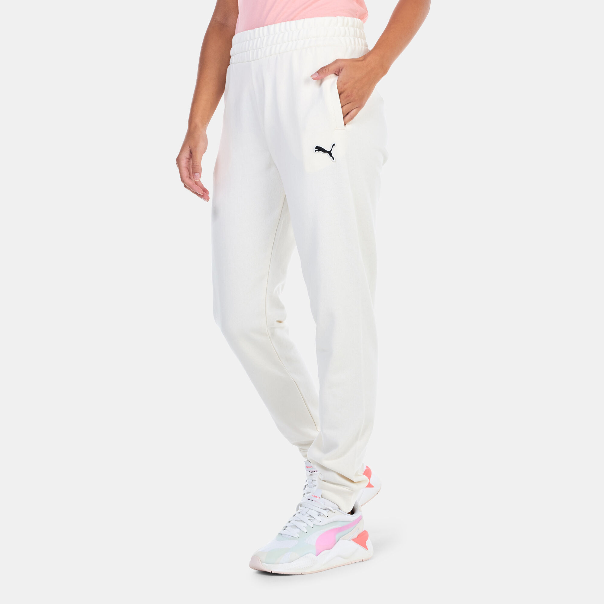 Puma women's best sale essentials terry sweatpants