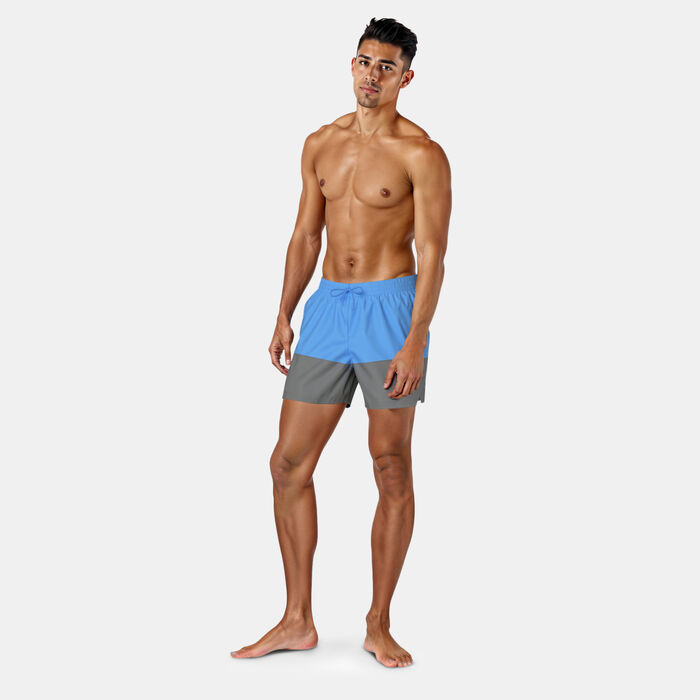 Nike Swim Men's Split Swimming Trunks Blue image number 2