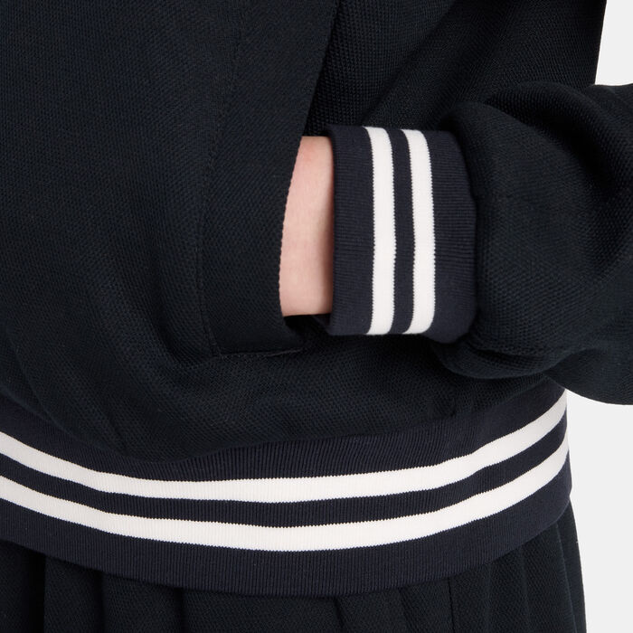 New Balance Women's Post Season Pique Track Jacket Black image number 4