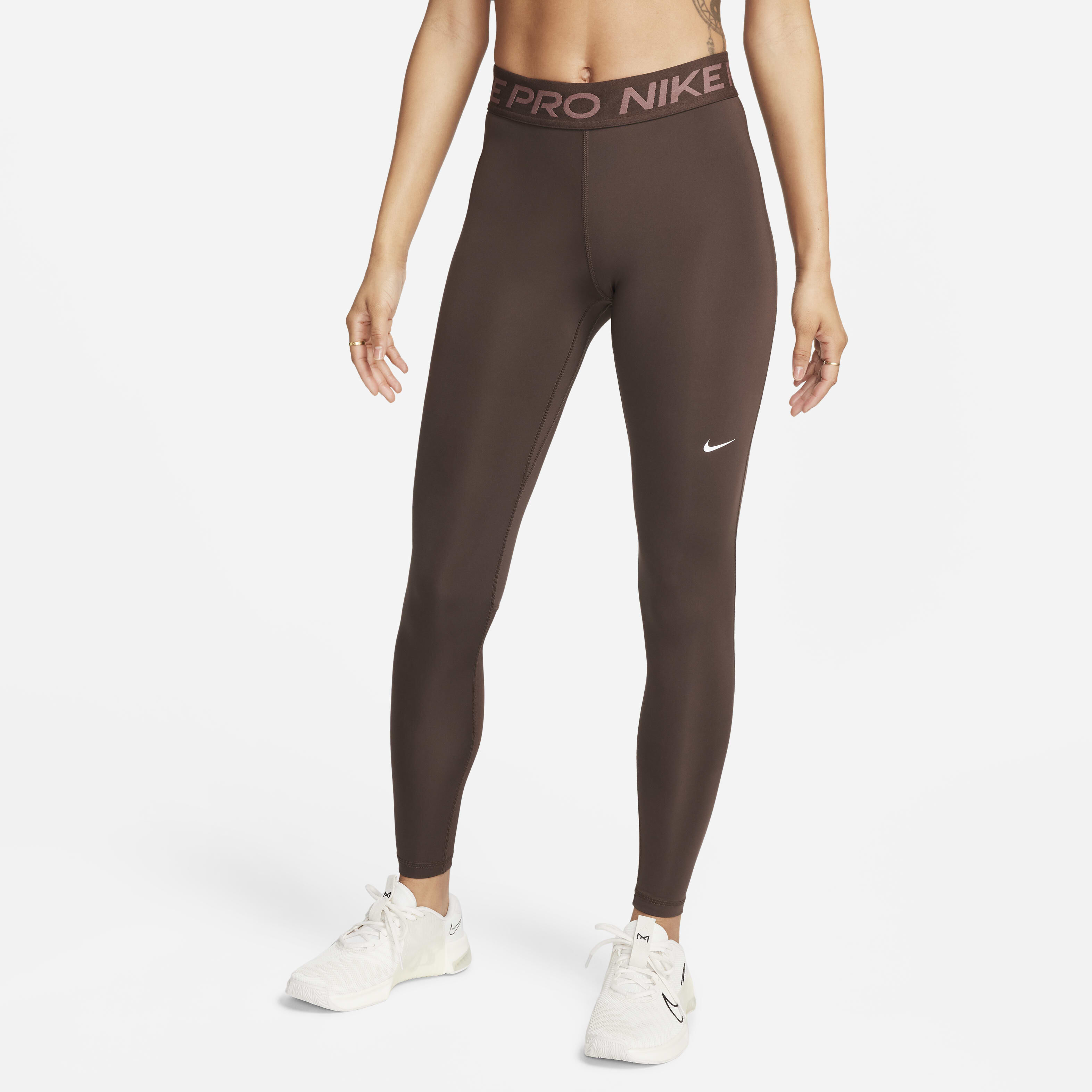 Women s Pro Dri FIT Training Leggings Brown Nike in Kuwait SSS