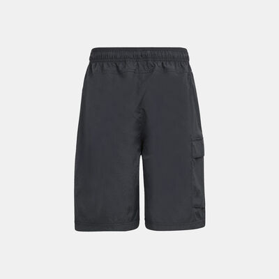 adidas Kids' City Escape Casual Cargo Shorts Black