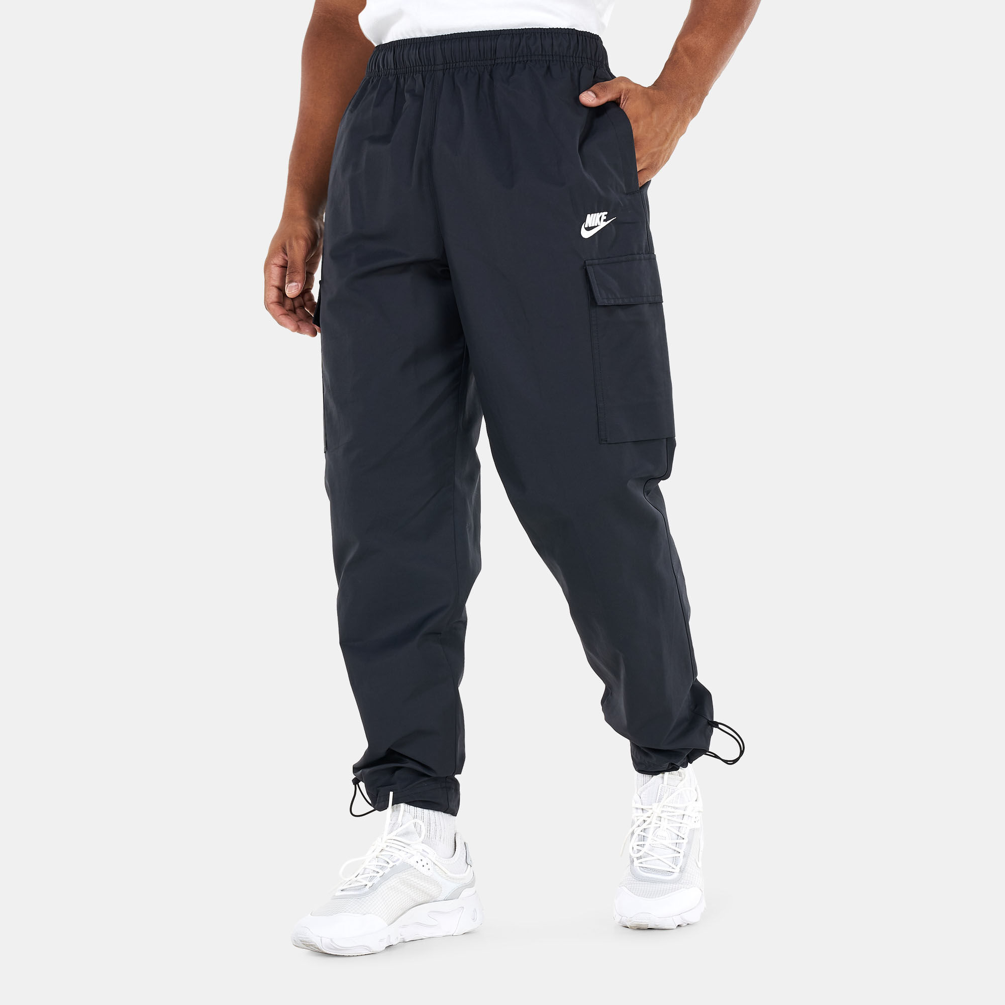 Men s Sportswear Repeat Woven Pants Black Nike in Kuwait SSS