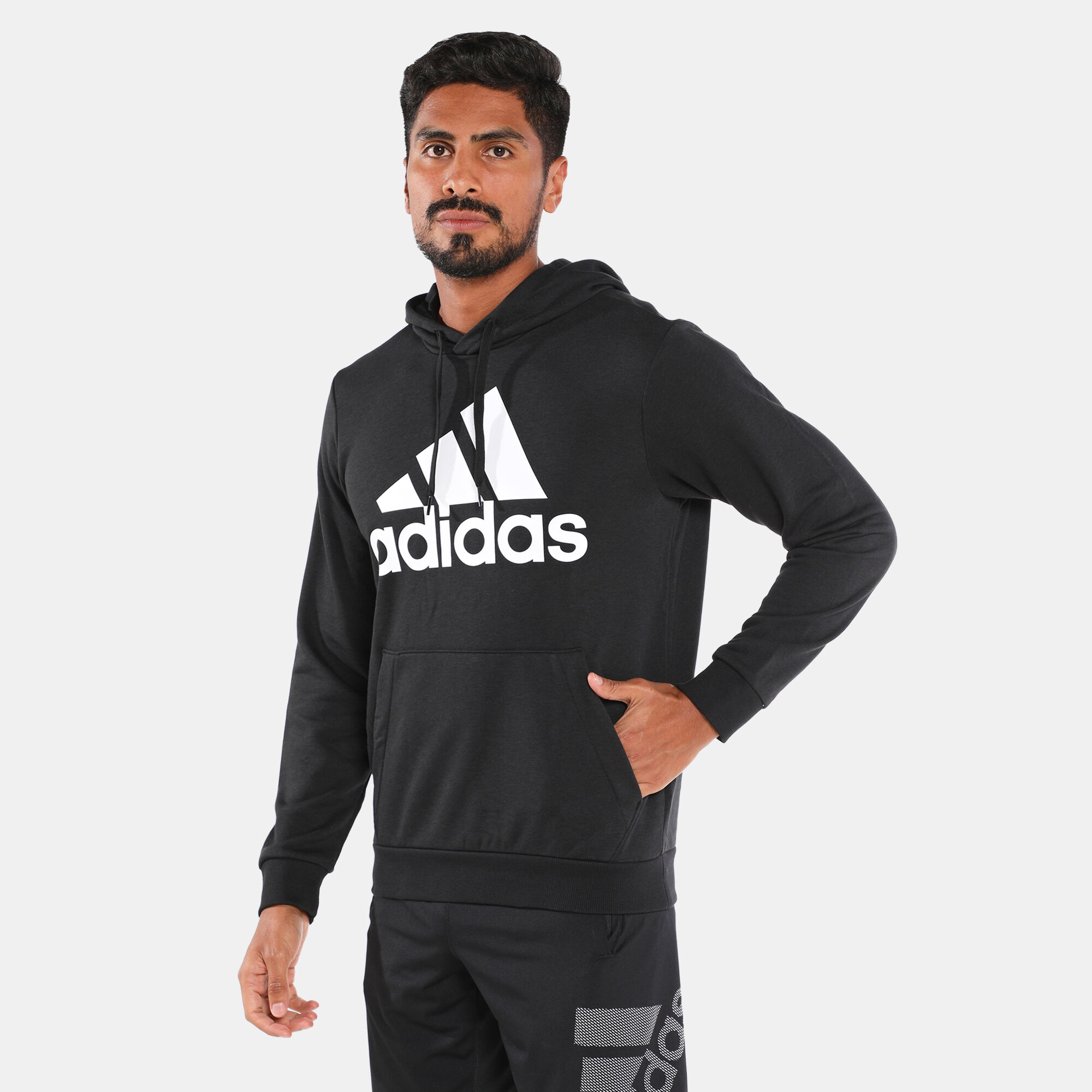 Adidas big logo hoodie store