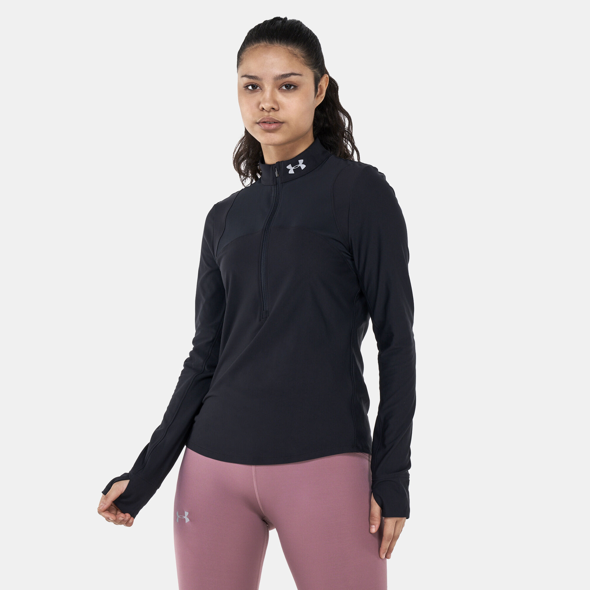 Under armour women's qualifier 1/4 zip discount