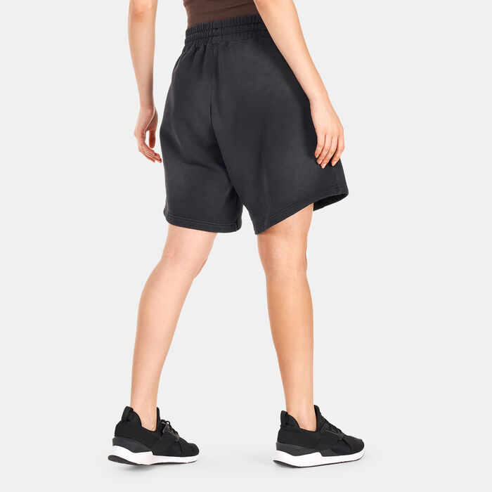 AFFENDS Women's Boundless Recycled Oversized Shorts Black image number 1