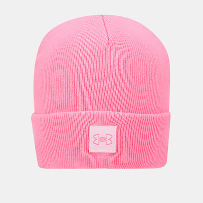 Under Armour Women's Halftime Cuff Beanie Pink
