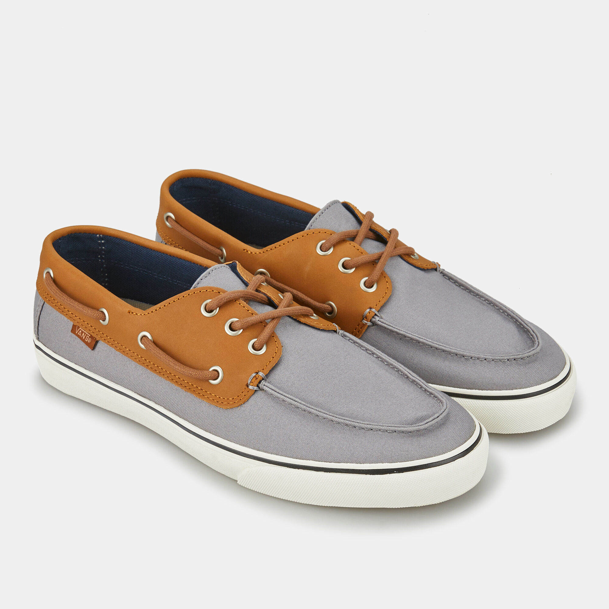 Vans chauffeur grey top