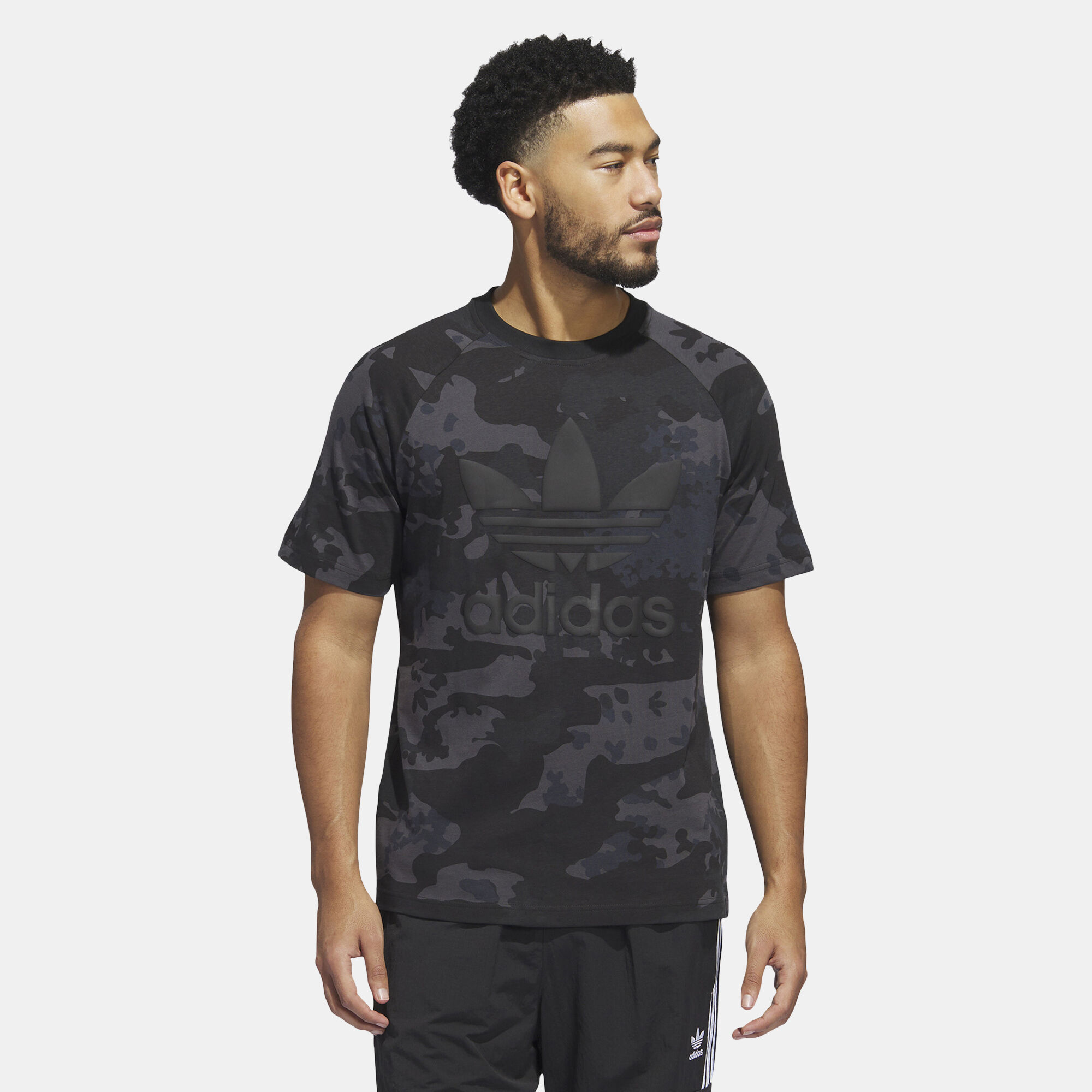 Camo adidas shirt cheap