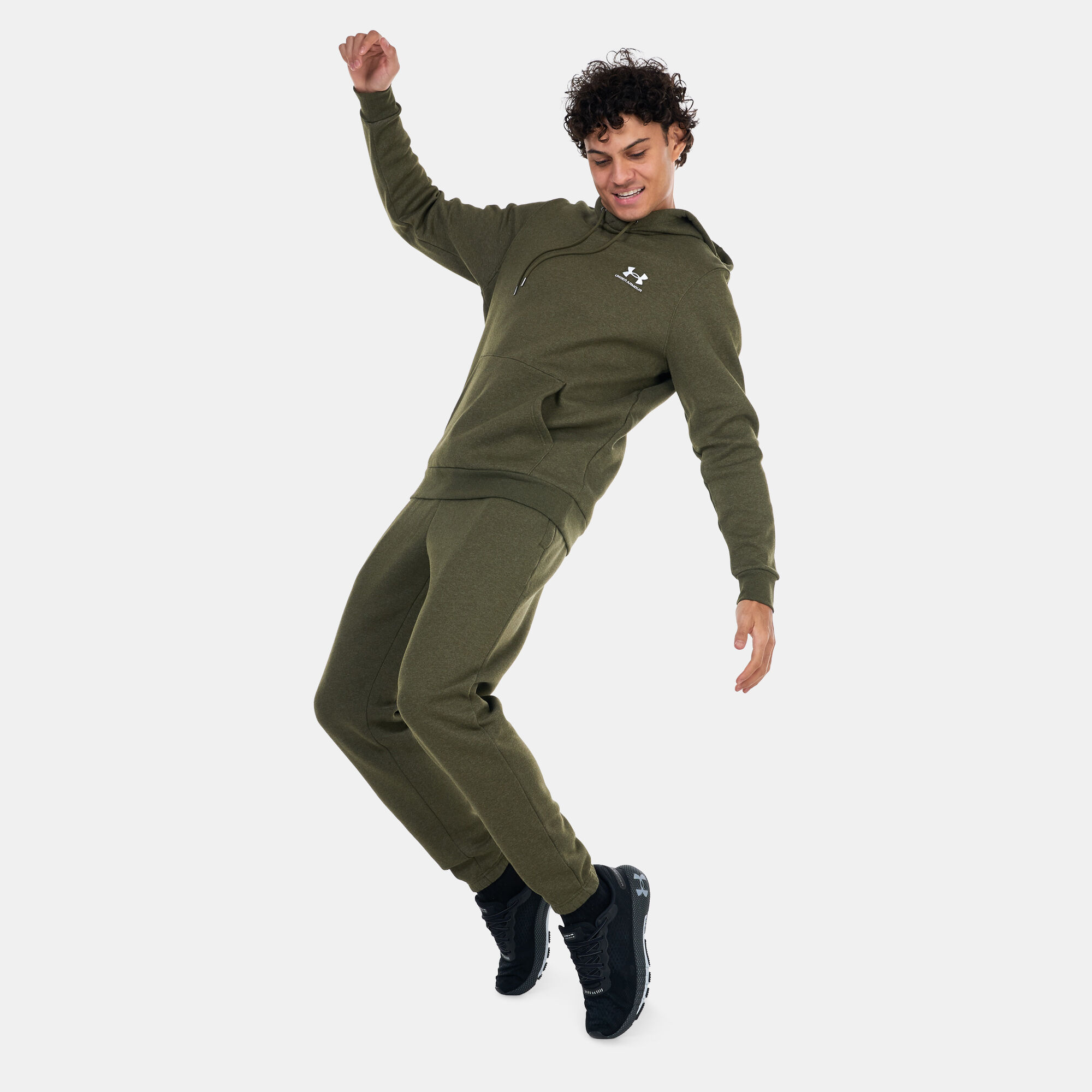 Men s UA Essential Fleece Joggers Green Under Armour in Kuwait SSS