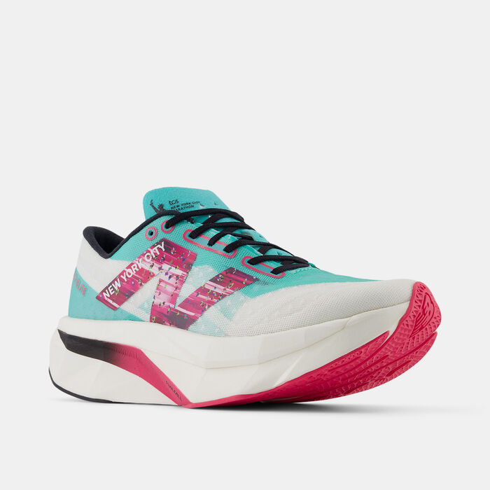 New Balance Women's NYC Marathon FuelCell SuperComp Elite v4 Running Shoes Multi image number 1