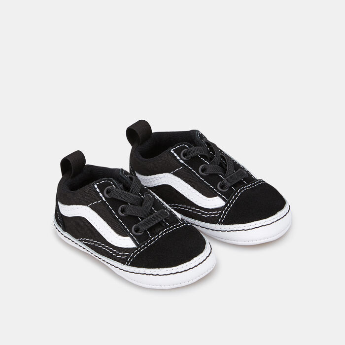 Vans Kids' Old Skool Crib Shoe Black image number 1