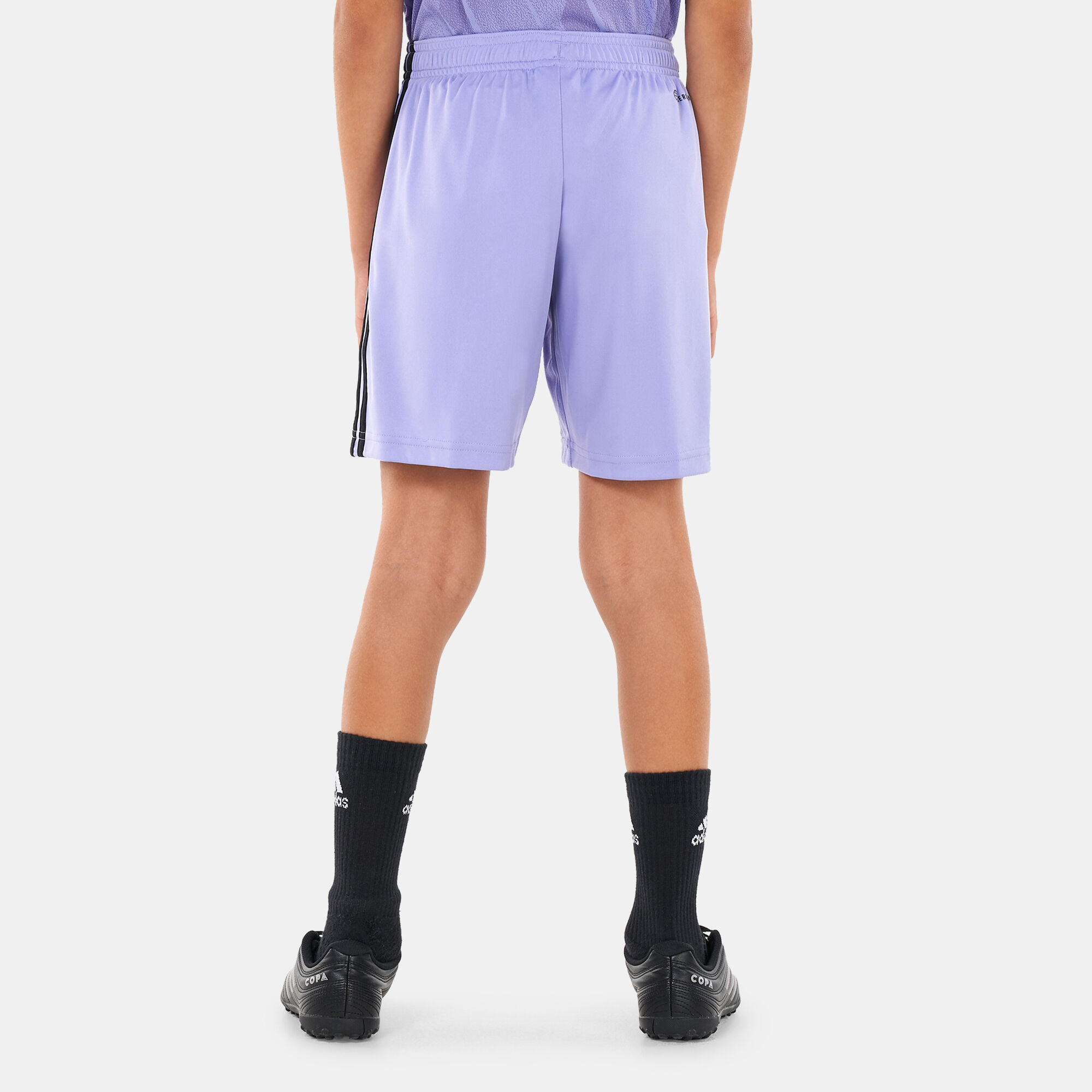Adidas purple best sale glow shorts