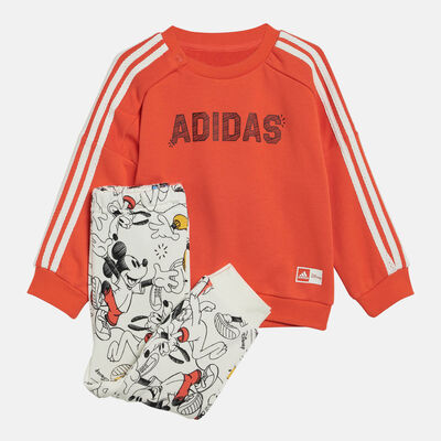 adidas Kids' x Disney Mickey Mouse Set (Baby and Toddler) Red