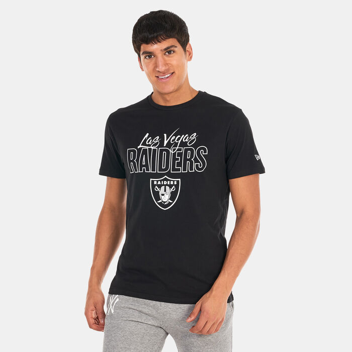 New Era Las Vegas Raiders Script T-Shirt Black image number 0