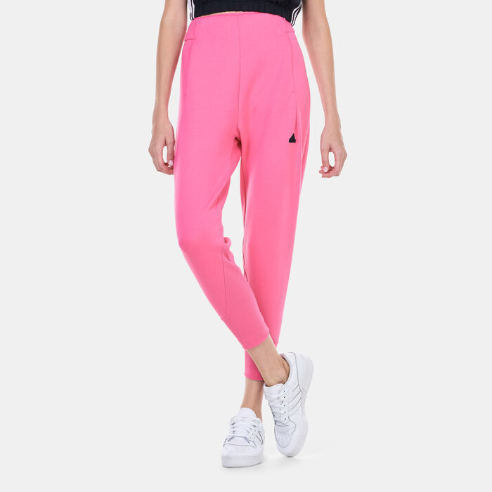 adidas Women's Z.N.E. Track Pants Pink image number 0