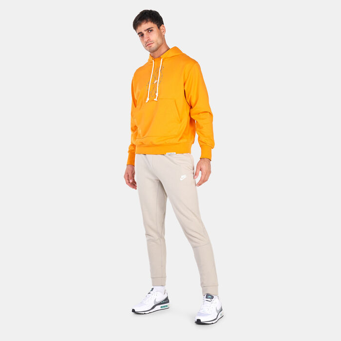 Jordan Men's Dri-FIT Standard Issue Basketball Hoodie Orange image number 2