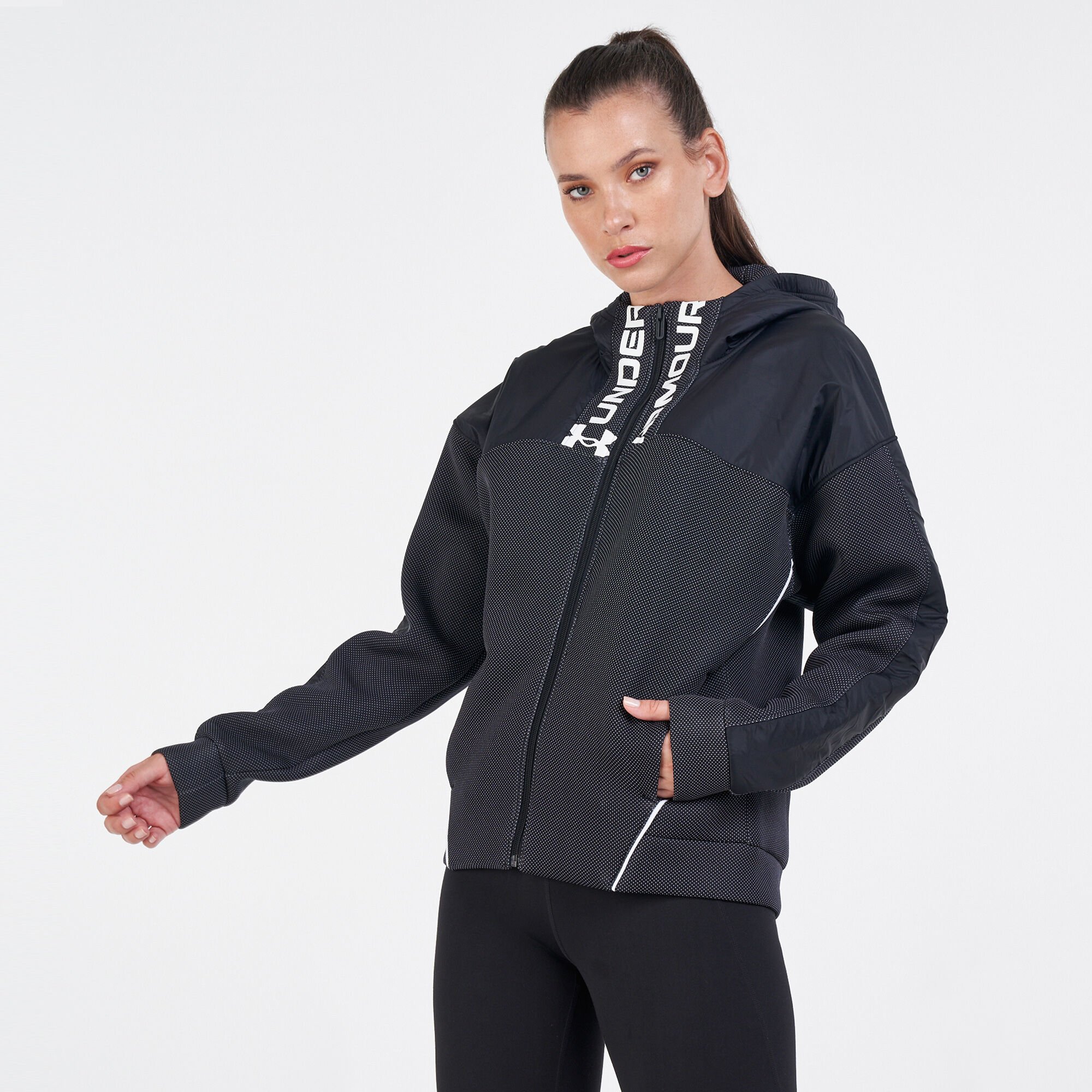 Under armour move 2025 full zip hoodie