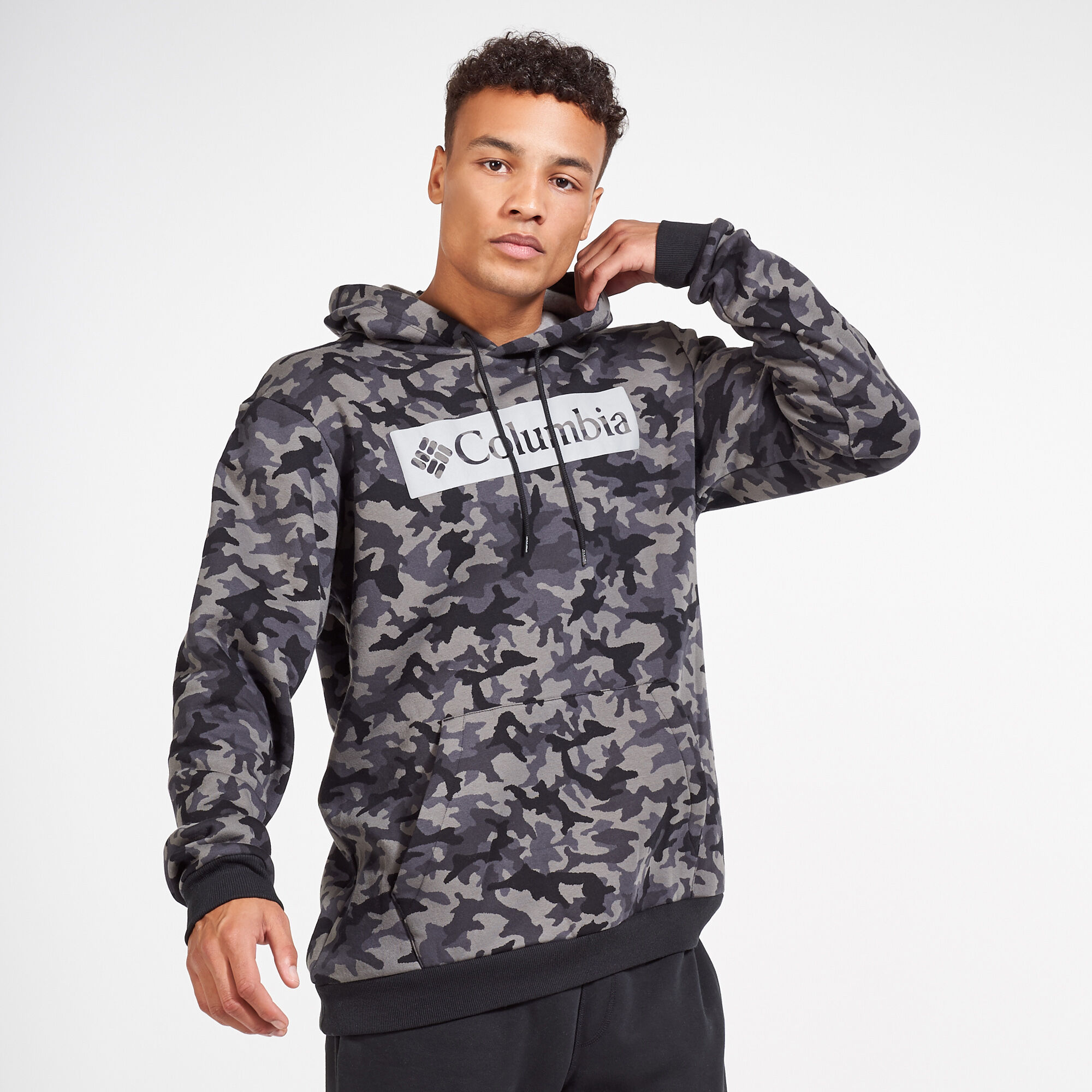 Columbia camo hoodie top