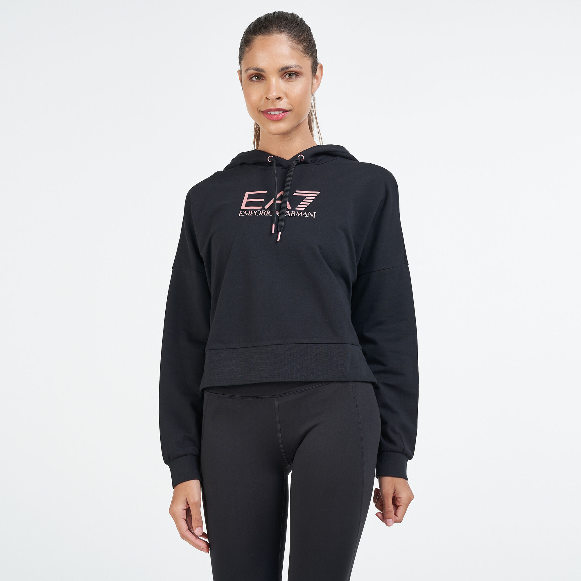 Emporio armani ea7 clearance logo master hoodie