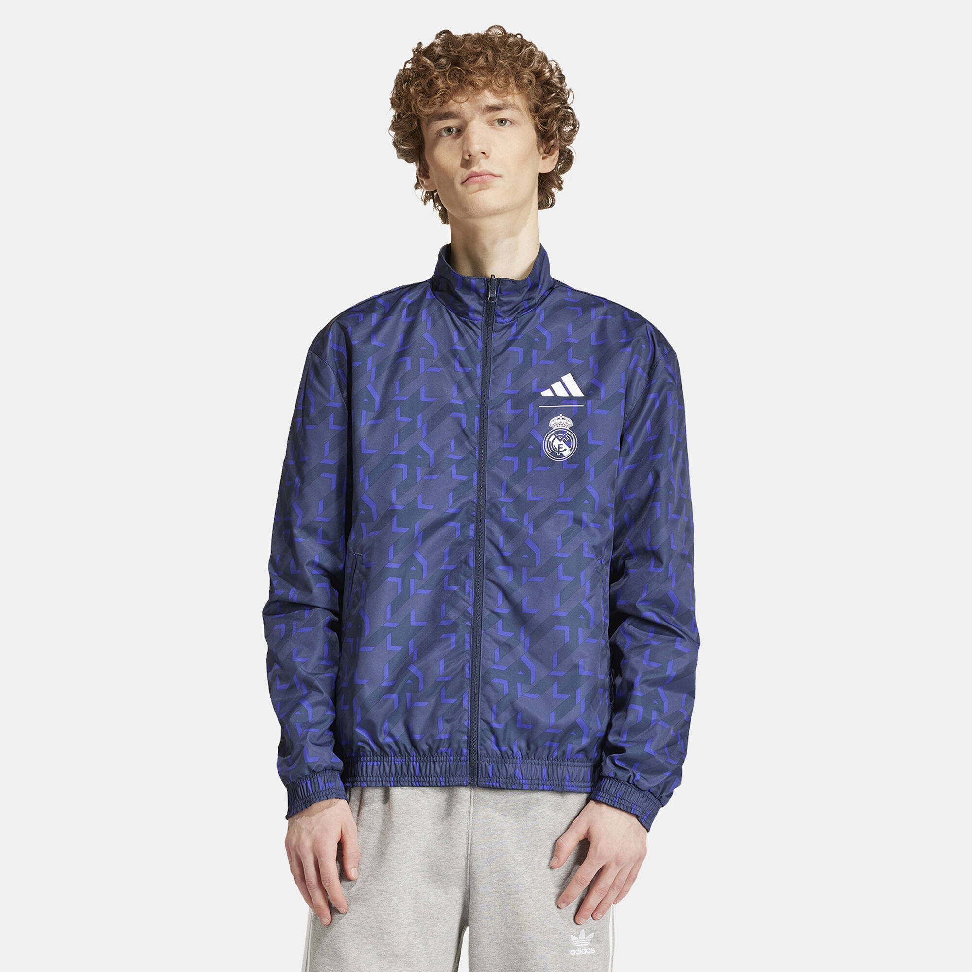 Adidas real madrid anthem jacket shop