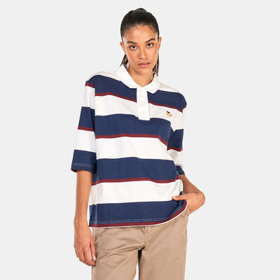Vans Women's Anaheim OG Polo Shirt Blue
