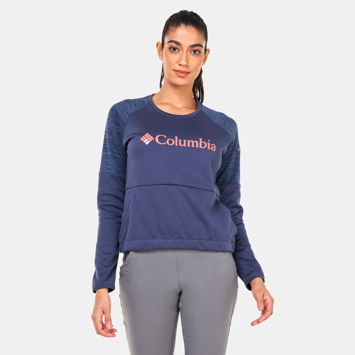 Sweatshirt Columbia Windgates™ Crew (Black, Black He) Women's