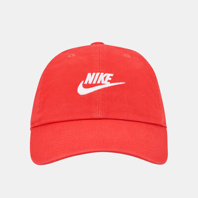 Nike Club Unstructured Futura Wash Cap Red