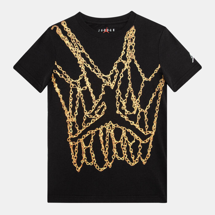 Jordan Kids' Jumpman Chain T-Shirt Black image number 0